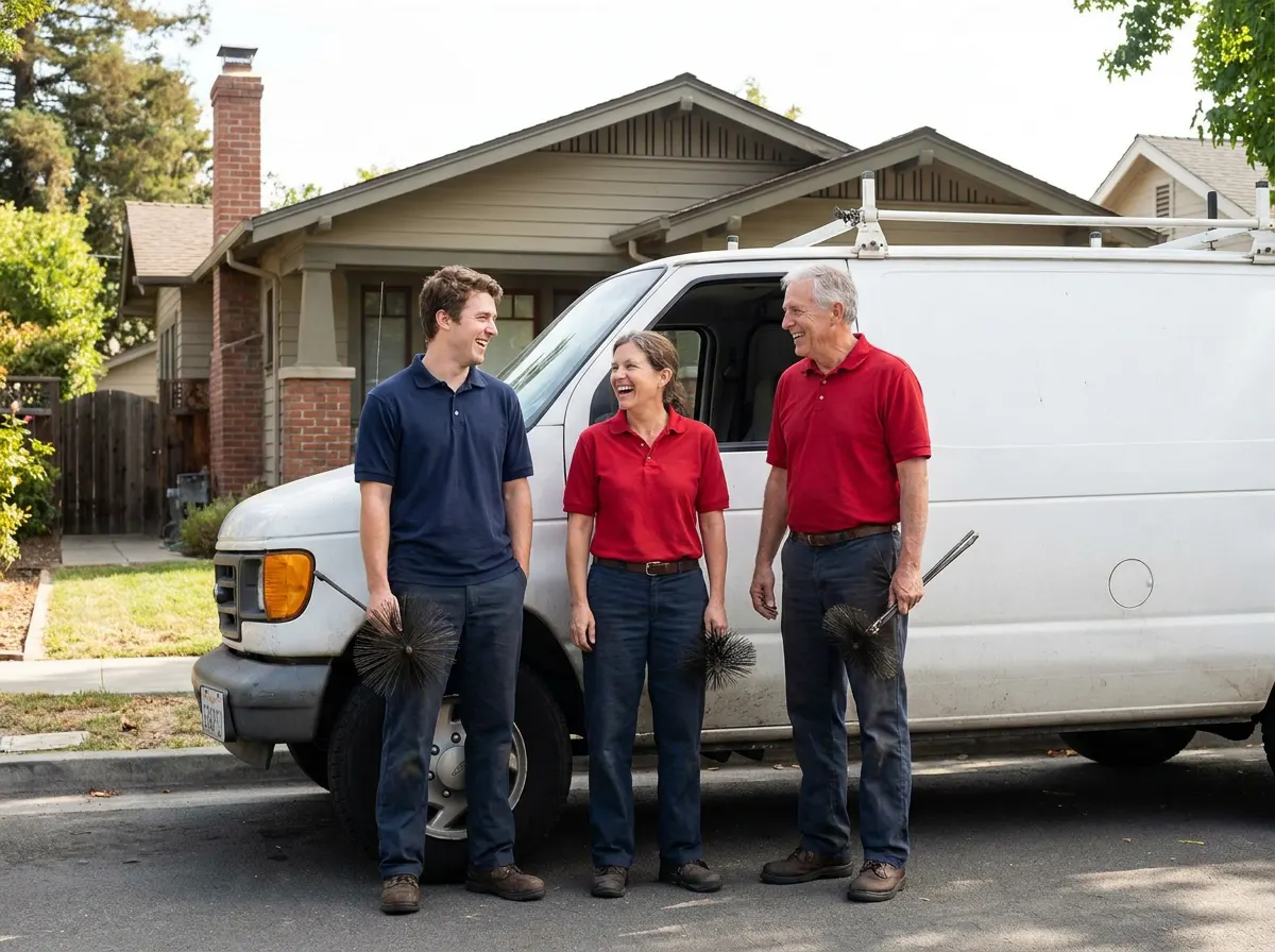 Sootguard Chimney Sweep chimney sweep team in Palo Alto, CA